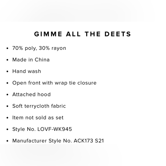 Lovers + Friends Tamara Sweatshirt and skirt set - Picture 5 of 5